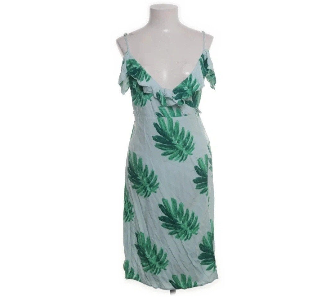 Fabienne Chapot Groene Mouwloze Marilyn Jurk Maat XS, Verzenden, Zo goed als nieuw, Fabienne Chapot, Maat 34 (XS) of kleiner