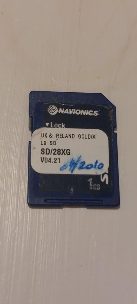 Navionics 28XG uk & Ierland gold XL 9, Ophalen of Verzenden, Kaartplotter of Fish Finder