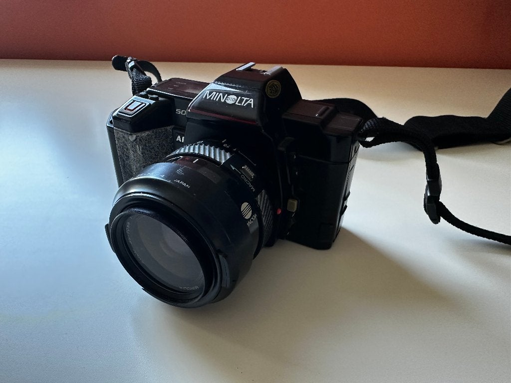Minolta 5000 AF 35-70mm, Ophalen of Verzenden, Gebruikt, Spiegelreflex, Minolta