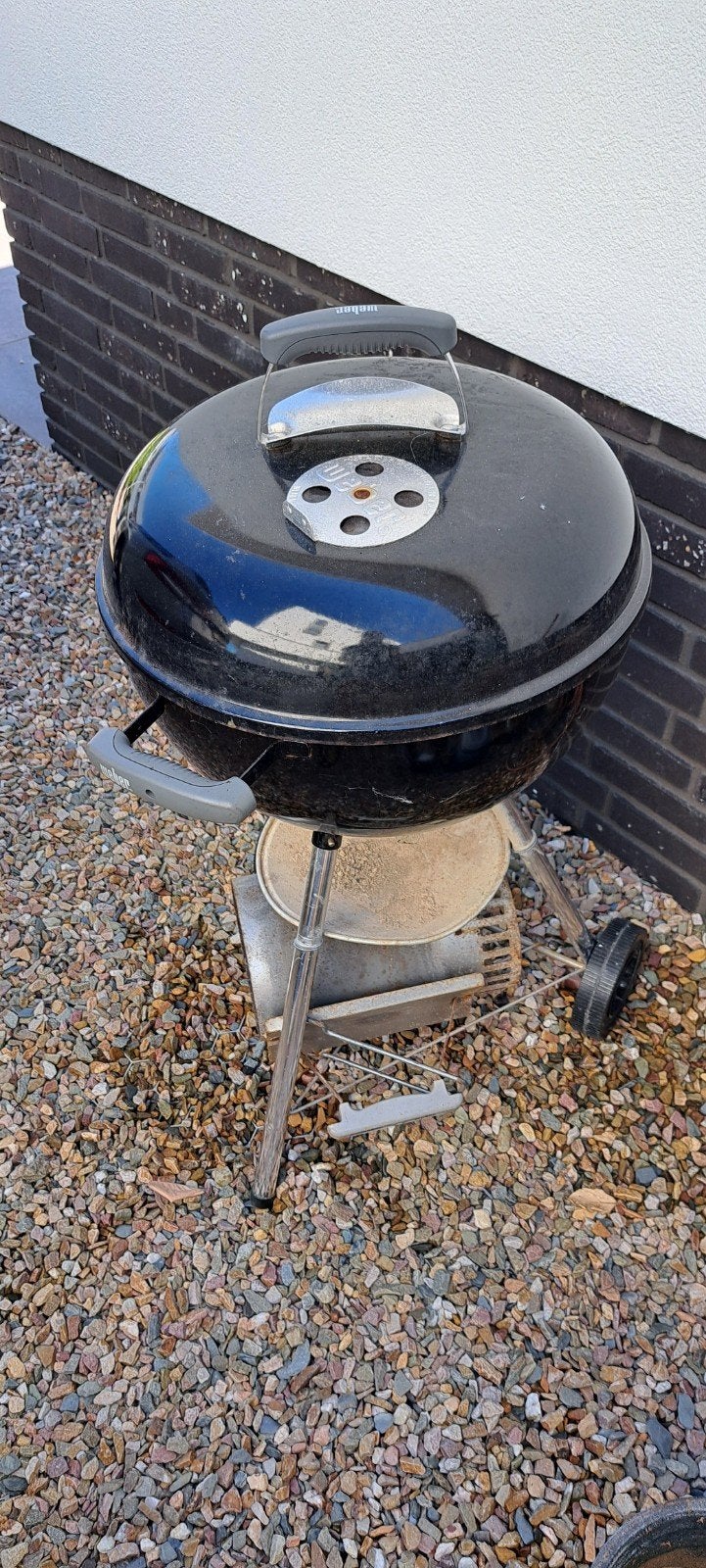 Weber bbq, Ophalen