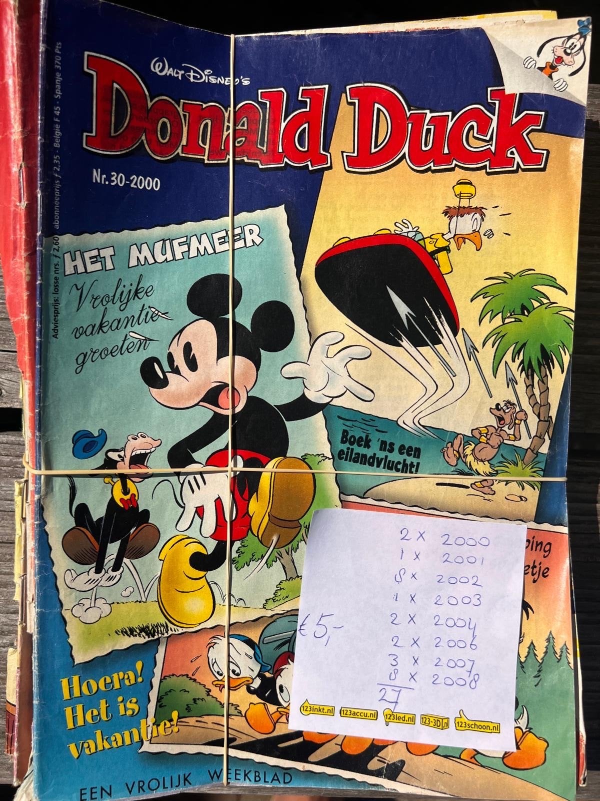 Grote collectie Donald Duck weekbladen en specials, Boeken, Meerdere stripboeken, Ophalen, Gelezen