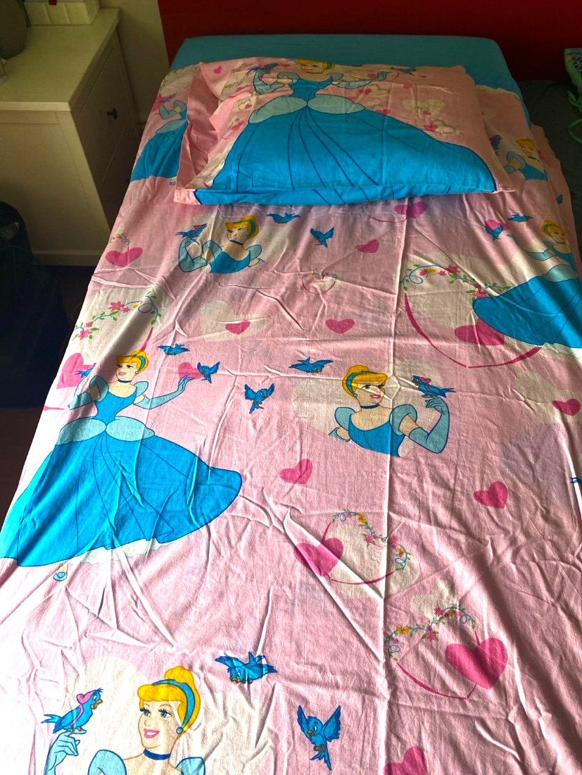 Mooi Assepoester Cinderella dekbedovertrek, Ophalen of Verzenden, Zo goed als nieuw, Jongetje of Meisje, Dekbedovertrek