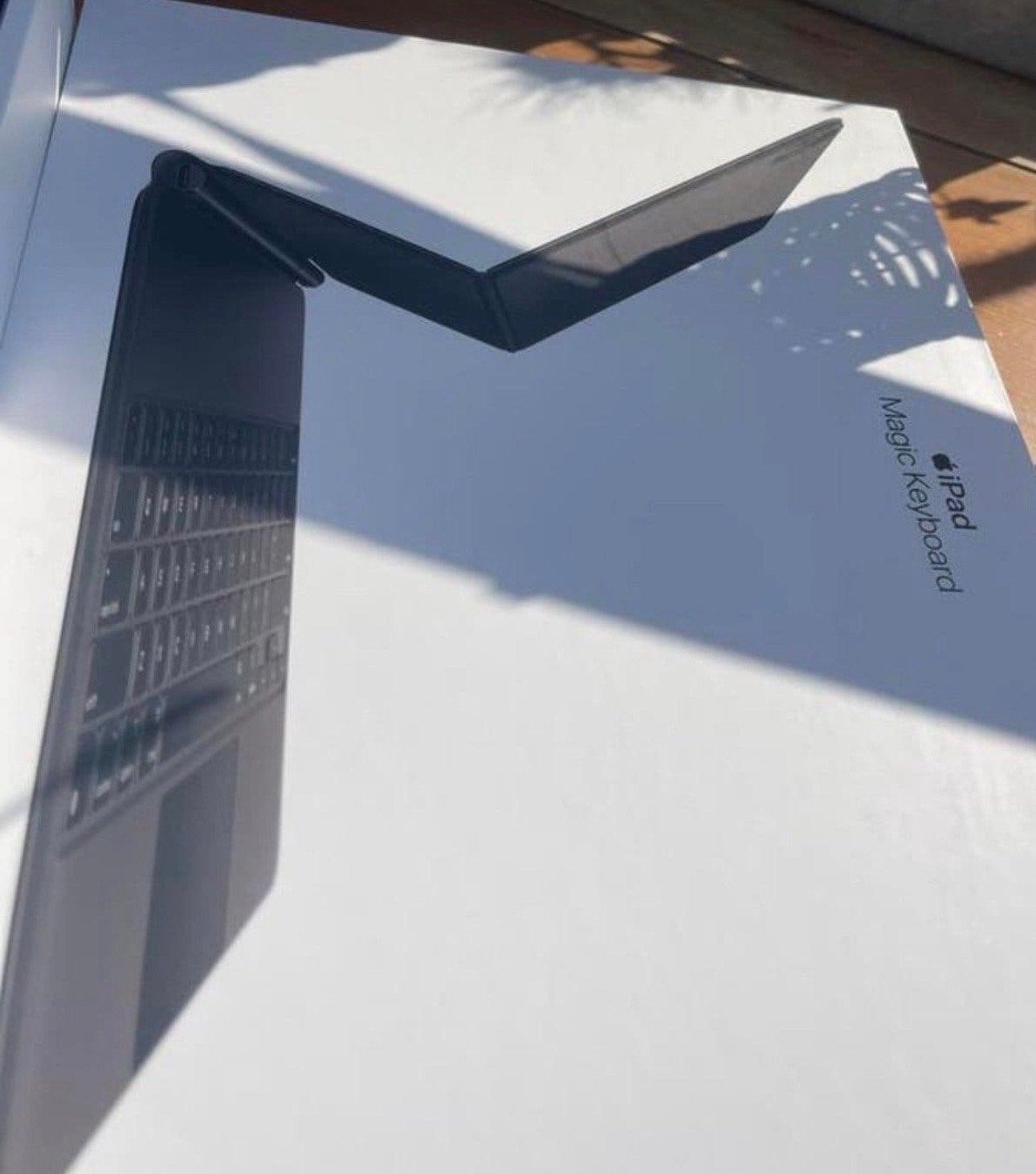 Apple Magic Keyboard voor iPad Pro 12.9 inch Z.G.A.N, Computers en Software, Ophalen of Verzenden, Zo goed als nieuw, Trackpad