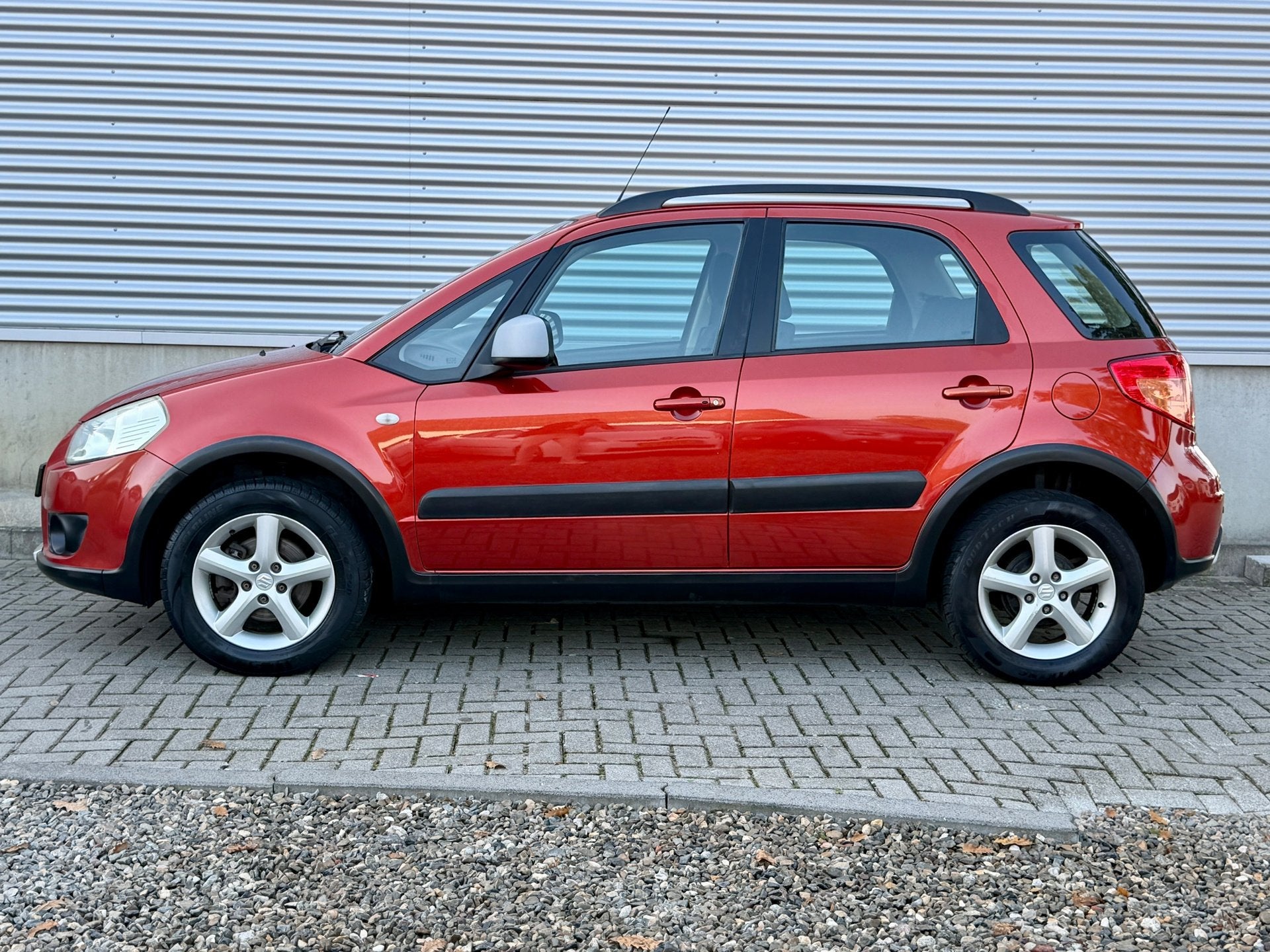 Suzuki SX4 1.6 4X4 Exclusive [ eccaudio,lmv ], Auto's, Dealer onderhouden, Stof, Gebruikt, Zwart