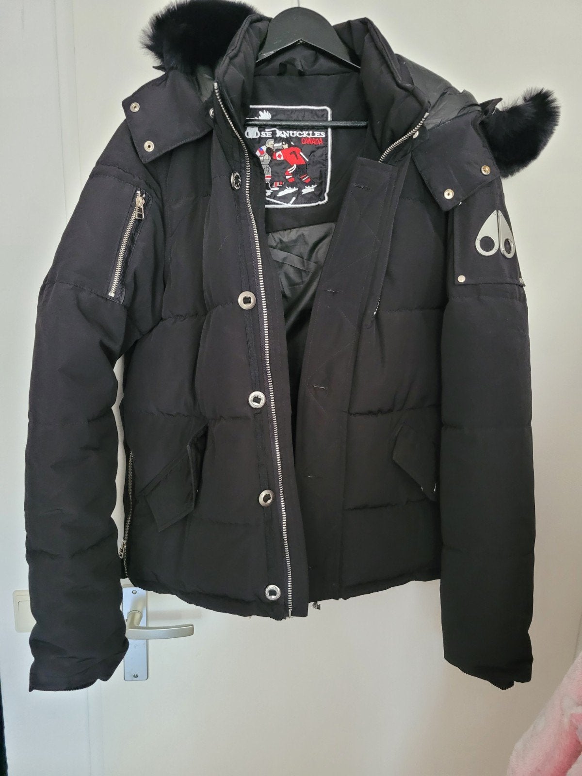 moose knuckle, Kleding | Heren, Jassen | Winter, Ophalen, Nieuw, Maat 52/54 (L), Zwart