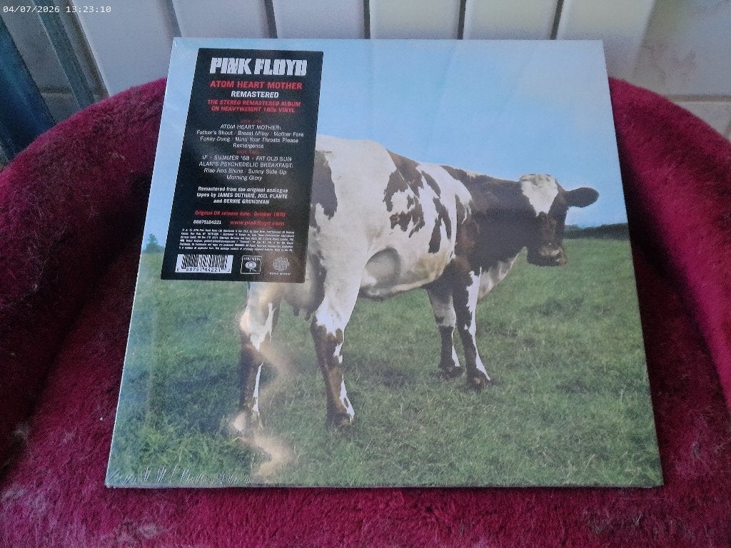LP Pink Floyd - atom heart mother   NIEUW, Cd's en Dvd's, Vinyl | Rock, Fotohoes, LP, Ophalen of Verzenden, Nieuw in verpakking