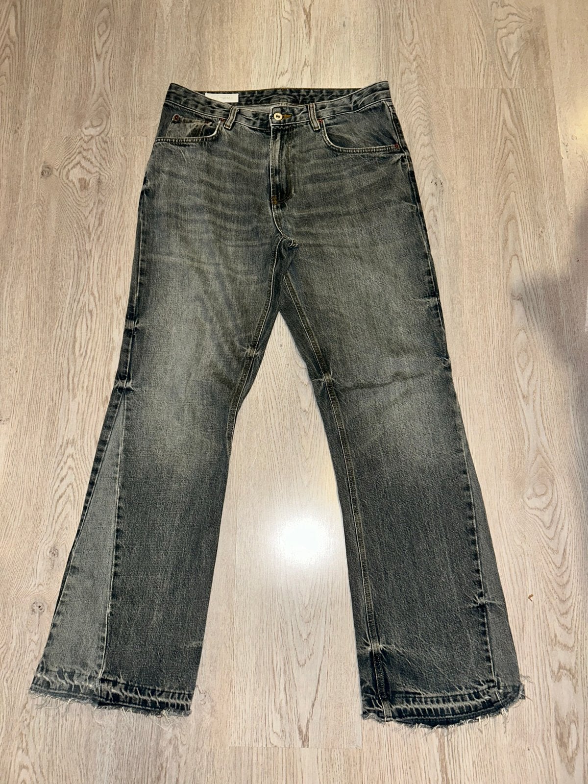 Zara flare broek maat EUR40, Ophalen of Verzenden, Gedragen, Blauw