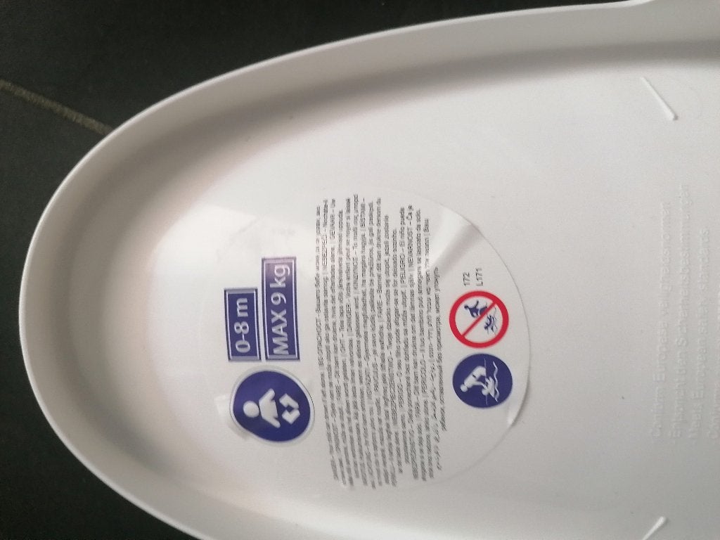 Bad inzet baby, Ophalen of Verzenden, Zo goed als nieuw, Badzitje of Badring