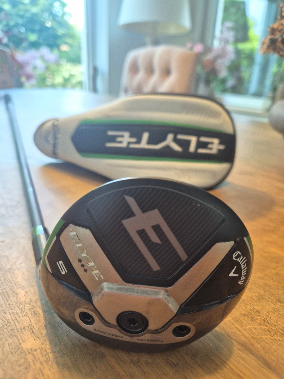 Callaway Elyte triple diamond 5 Wood - 75 Flex-S stift, Sport en Fitness, Ophalen, Zo goed als nieuw