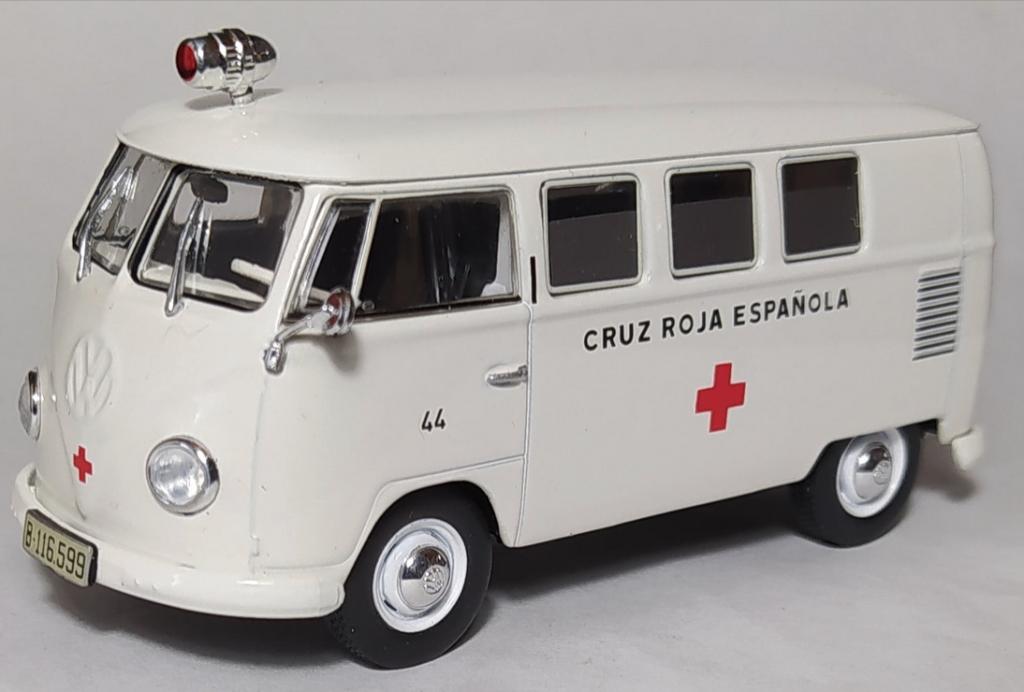 Volkswagen T1 1956 RODE KRUIS 1/43 reparto / servicio # 21