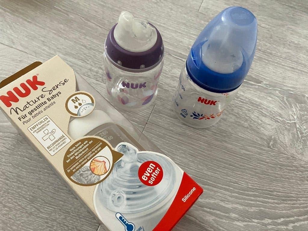 NUK Babyflessen – 3 stuks, Ophalen, Zo goed als nieuw, Flessen- of potjesverwarmer