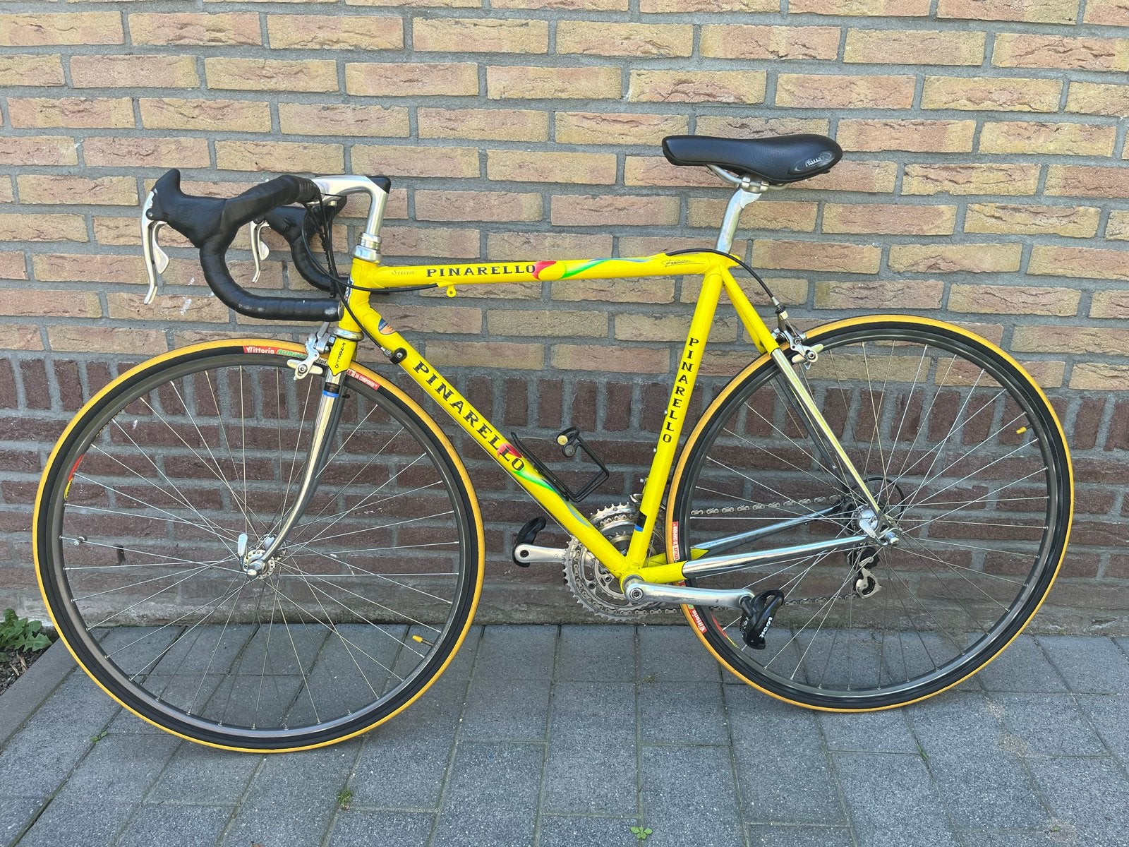 Pinarello Stelvio Vintage Racefiets - Campagnolo Athena, Minder dan 10 versnellingen, Gebruikt, Staal, Velgrem
