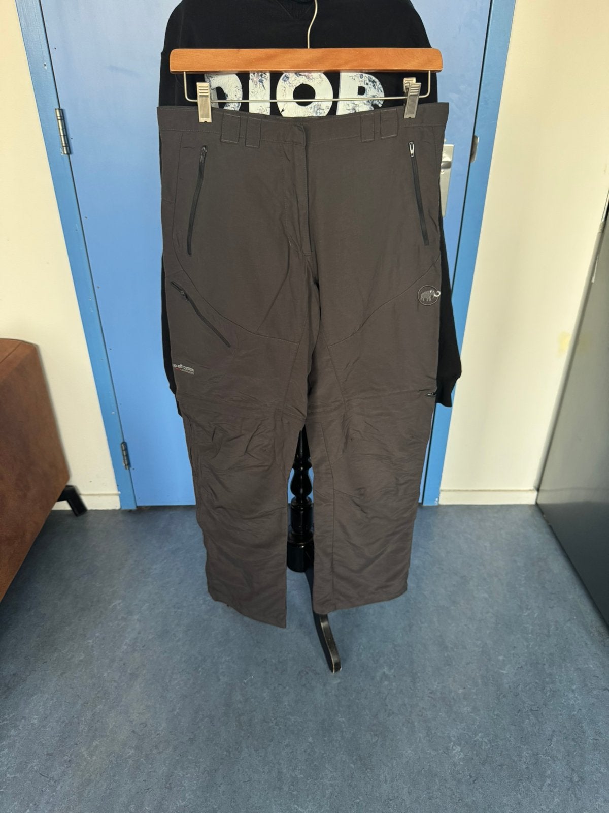 Mammut outdoor zip-off trousers pants / shorts size S .Gray, Verzenden, Zo goed als nieuw