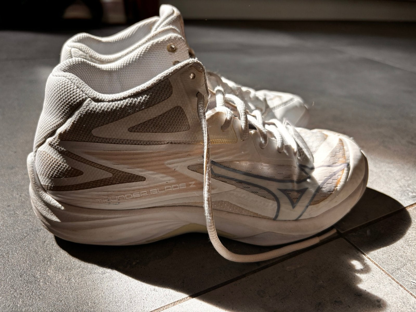 Mizuno volleybalschoenen zaalschoenen maat 40, Ophalen of Verzenden, Gebruikt, Schoenen