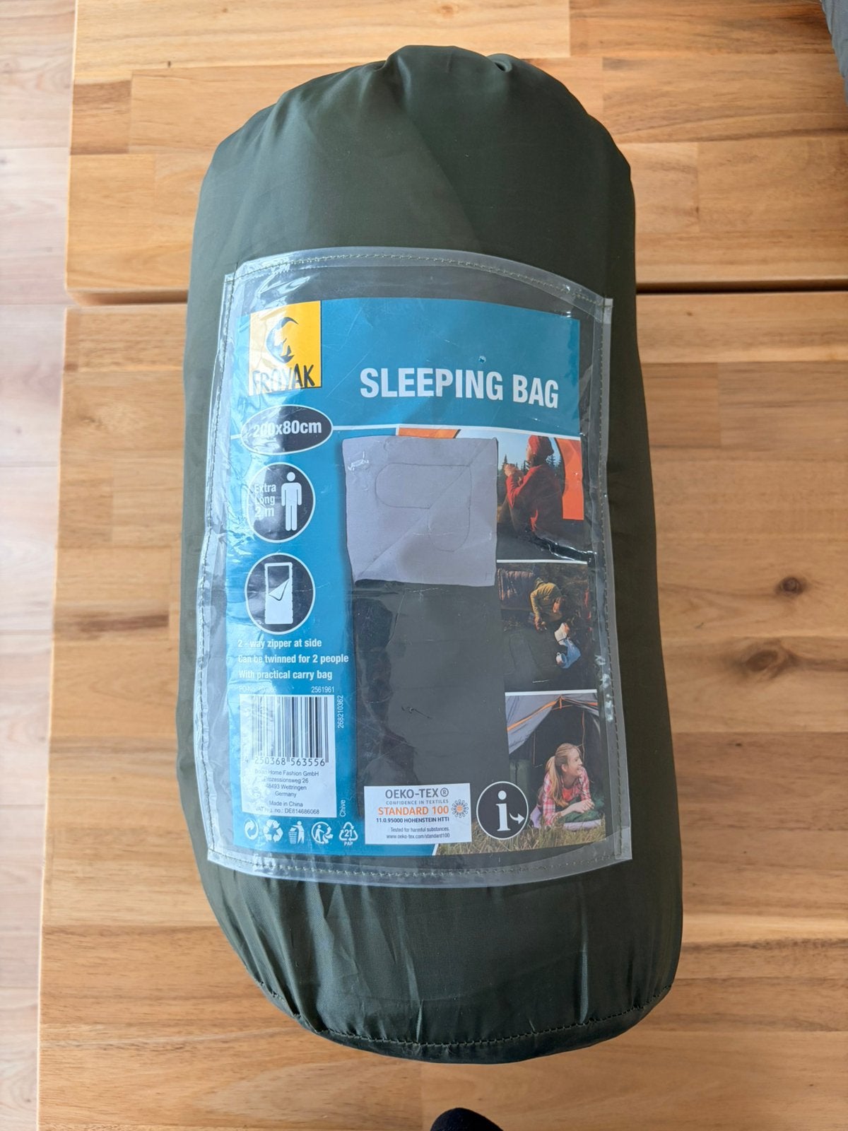 Sleeping bag, Caravans en Kamperen, Slaapzakken, Ophalen, Zo goed als nieuw