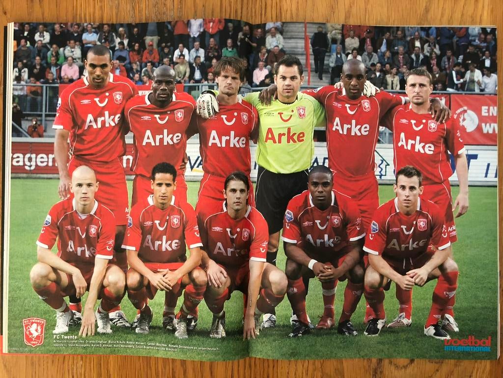 Mooie poster FC Twente Enschede seizoen 2007/2008 - VI, Ophalen of Verzenden, Zo goed als nieuw, F.C. Twente, Poster, Plaatje of Sticker