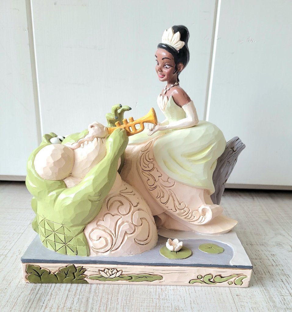 Disney Tiana White Woodland with Louie, Verzamelen, Ophalen of Verzenden, Sneeuwwitje of Doornroosje, Nieuw, Beeldje of Figuurtje