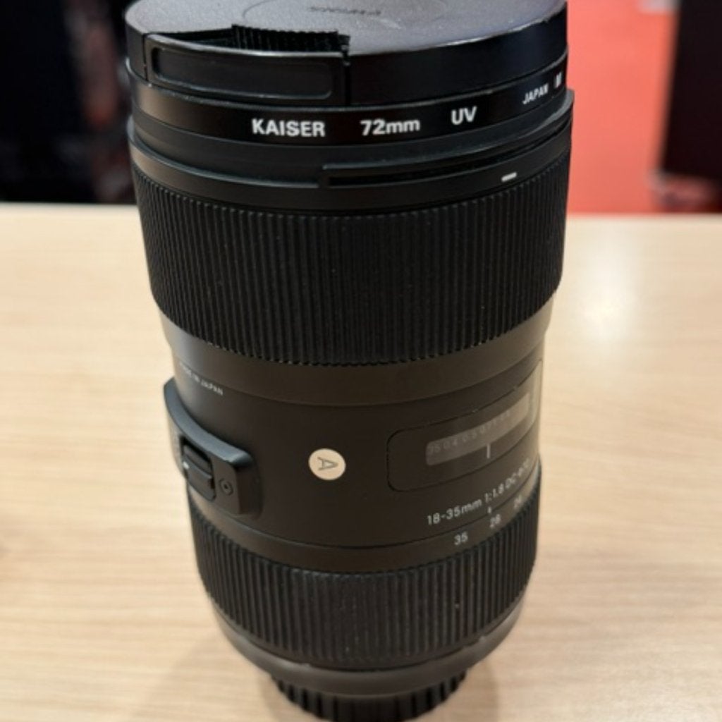 Sigma 18-35mm f/1.8 DC HSM ART voor Nikon met uv filter, Sigma, Zo goed als nieuw, https://www.sigma-global.com/en/contact/, 2-4-16 Kurigi, Asao-ku, Kawasaki-shi, Kanagawa 215-8530, Japan