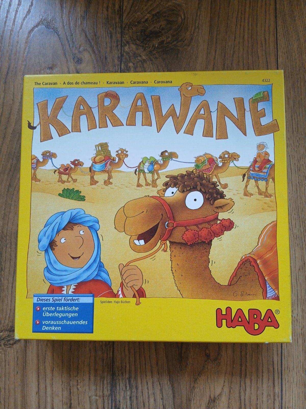 Haba Karawane / Karavaan 4322, Hobby en Vrije tijd, Een of twee spelers, Ophalen of Verzenden, Gebruikt, HABA