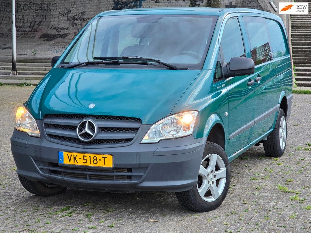 Mercedes-Benz Vito 113 CDI 4 Motion (4x4) 320 Lang DSG, Auto's, Automaat, Euro 5, Gebruikt, Zwart
