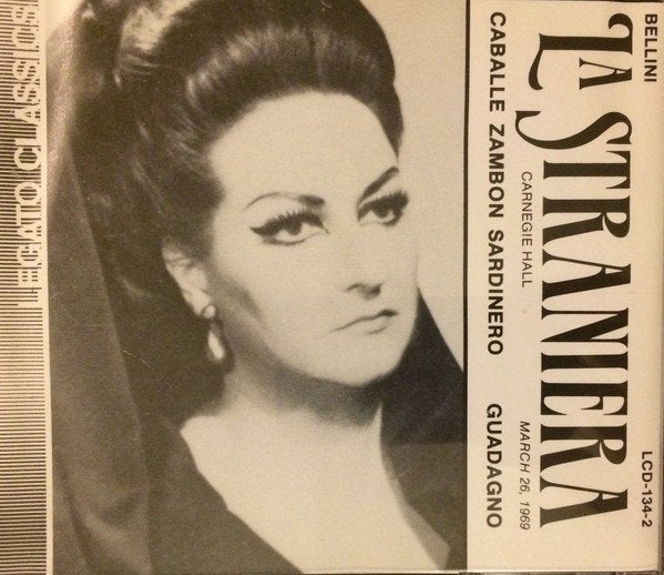 BELLINI La straniera 2 - CD CABALLE LEGATO NIEUWSTAAT, Ophalen of Verzenden, Zo goed als nieuw, Romantiek, Boxset