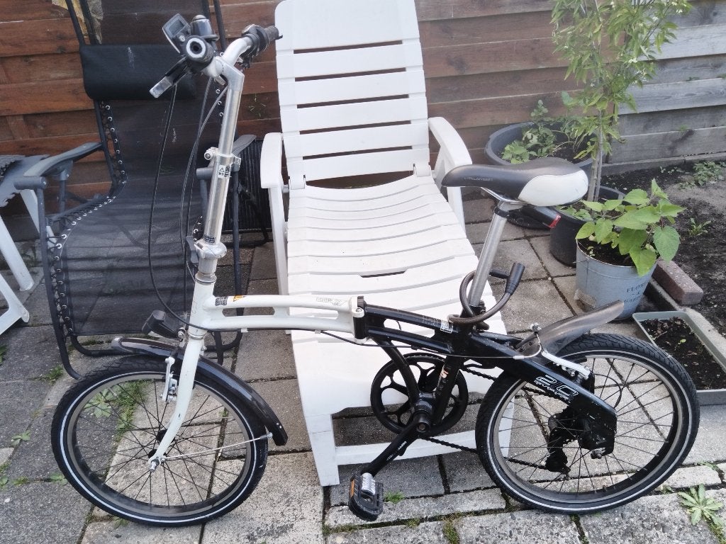 Vouwfiets folding bicycle, Ophalen, Gebruikt, Versnellingen