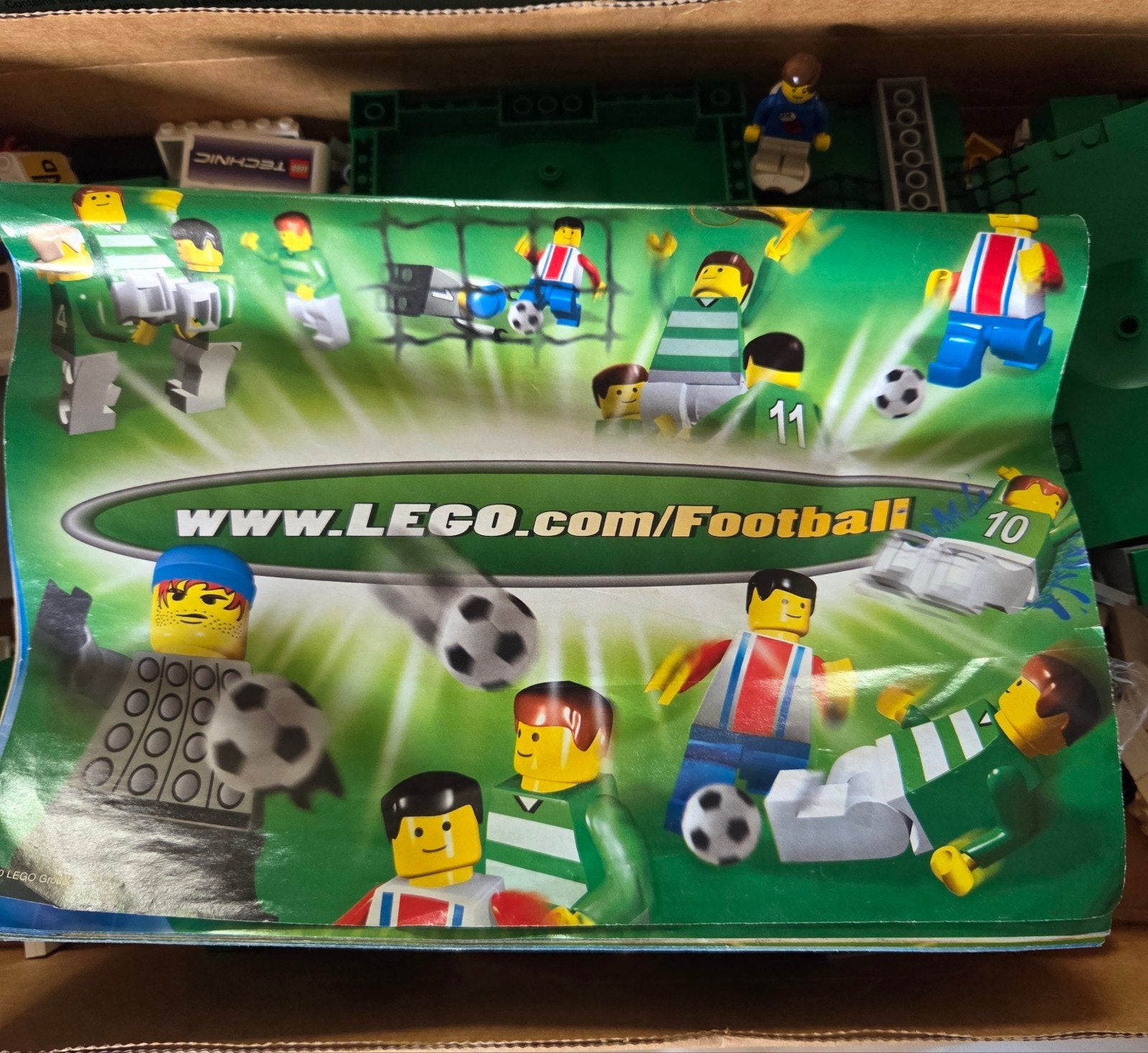 Lego Football 3409 - Championship Challenge (Zidane), Gebruikt, Overige thema's, Lego, Ophalen of Verzenden