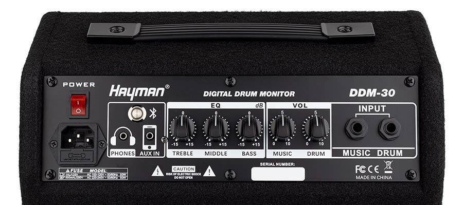 Hayman DDM-30 Digitale Drum Monitor met Bluetooth – 30W, ., Drums of Percussie, Nieuw, Ophalen of Verzenden