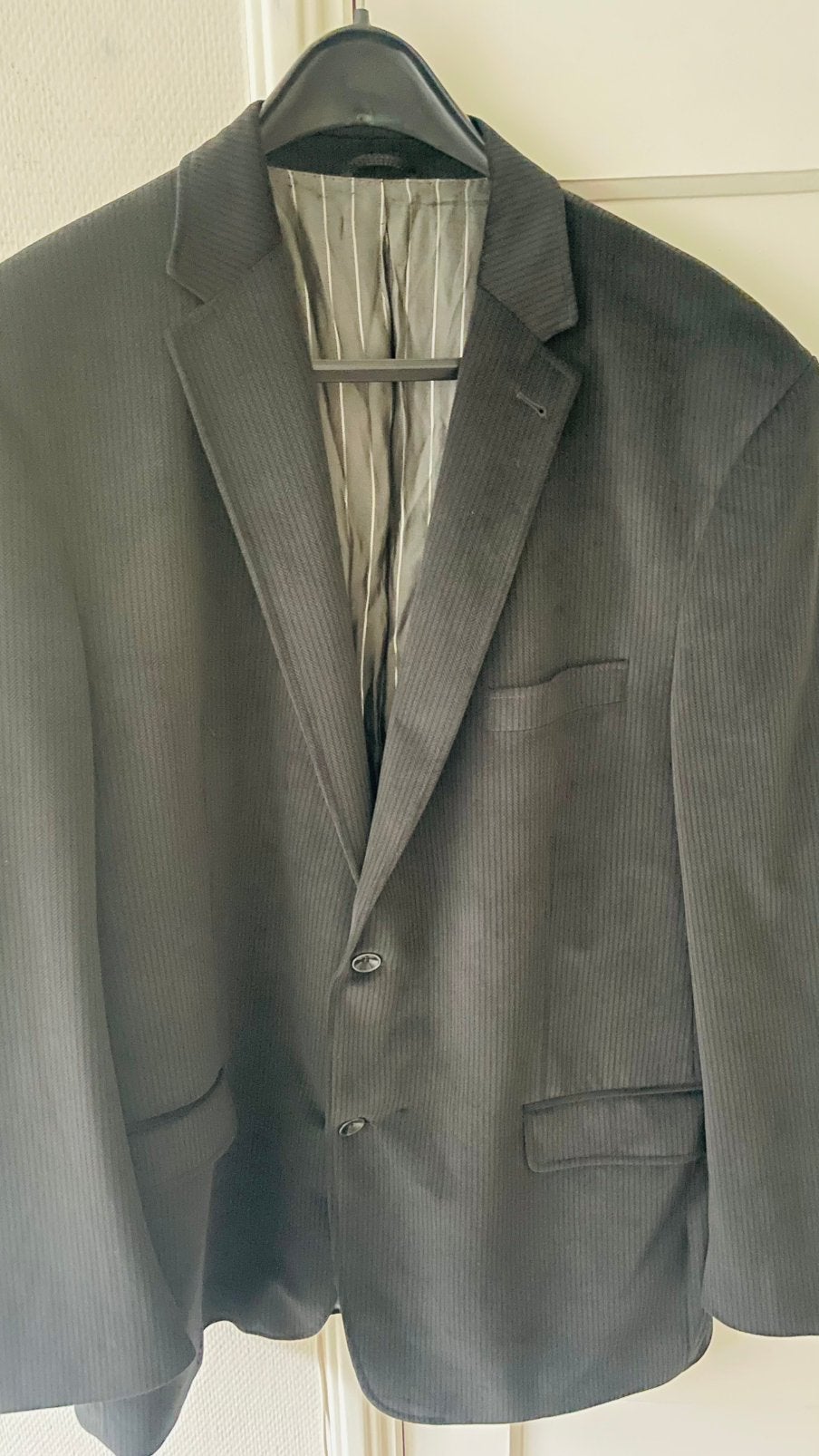Te koop: Italiaan colbert, Barutti, velours, maat 50, Kleding | Heren, Kostuums en Colberts, Ophalen of Verzenden, Zo goed als nieuw