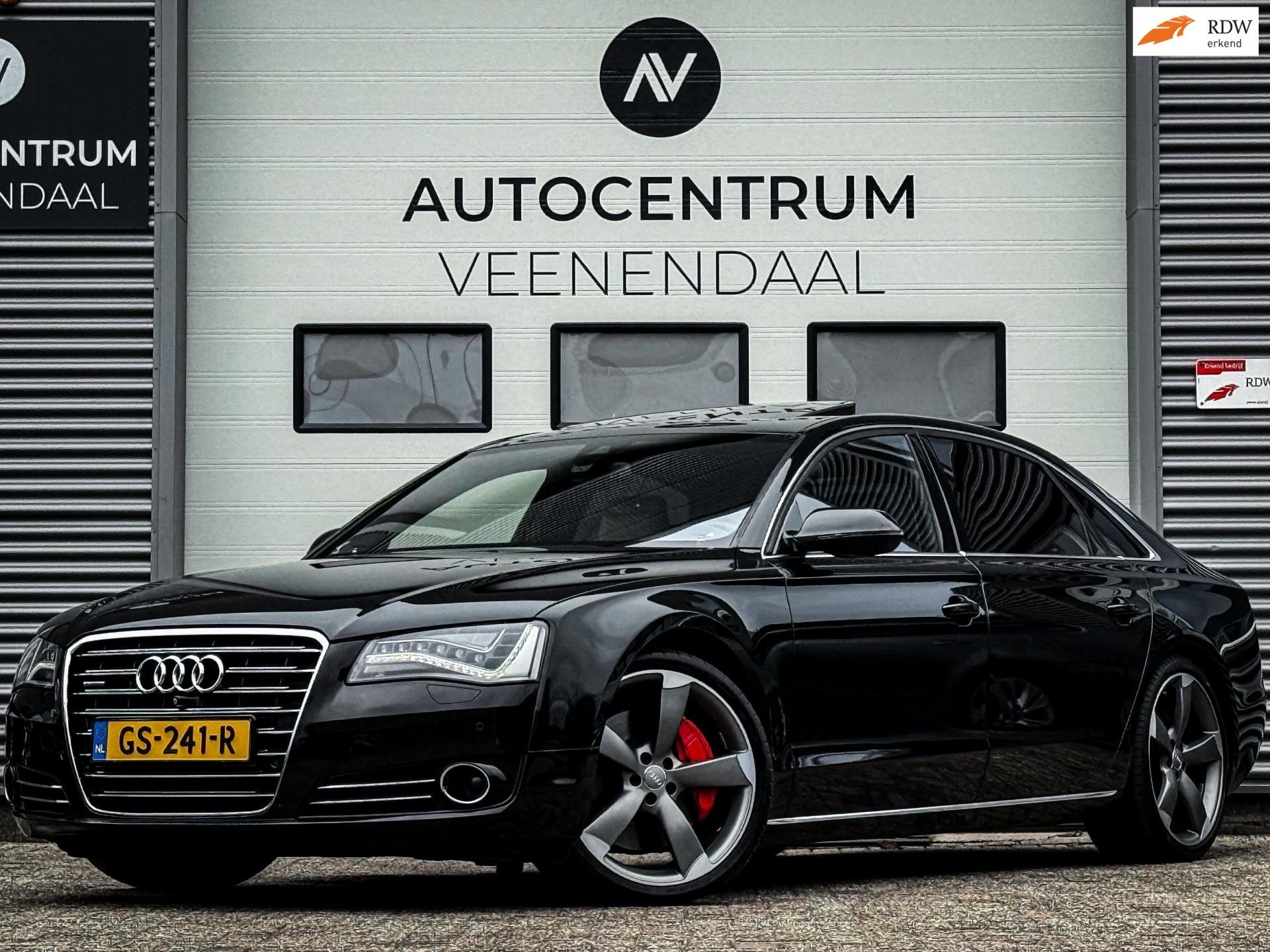 Audi A8 4.2 TDI Lang Quattro Pro Line+ A8L SCHUIFDAK/4-ZITS/, Euro 5, Gebruikt, 241 €/maand, 4 stoelen