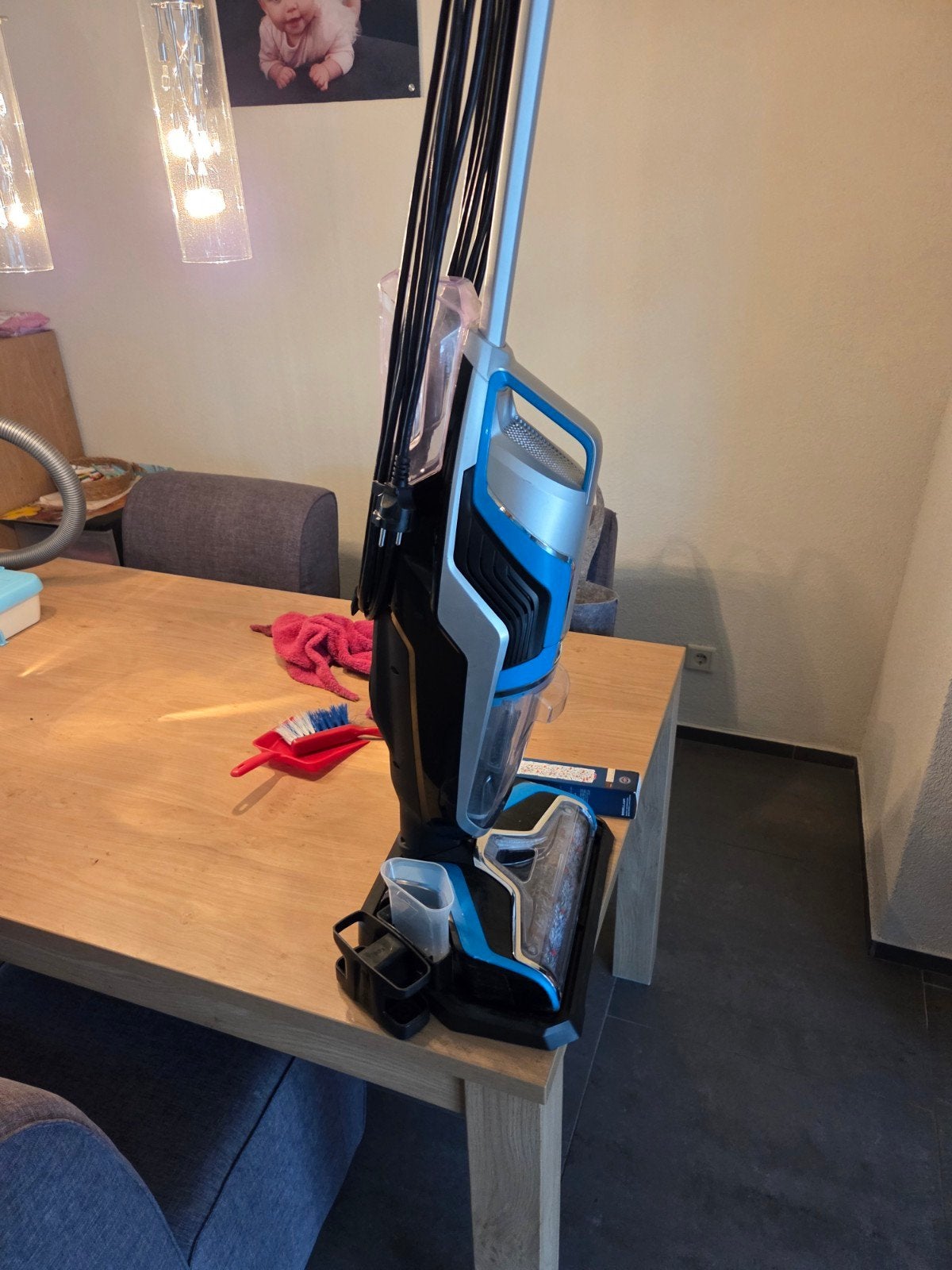 Bissell CrossWave stofzuiger - nat en droog reinigen, Witgoed en Apparatuur, Combi-reiniger, Overige merken, Gebruikt, Dweilfunctie