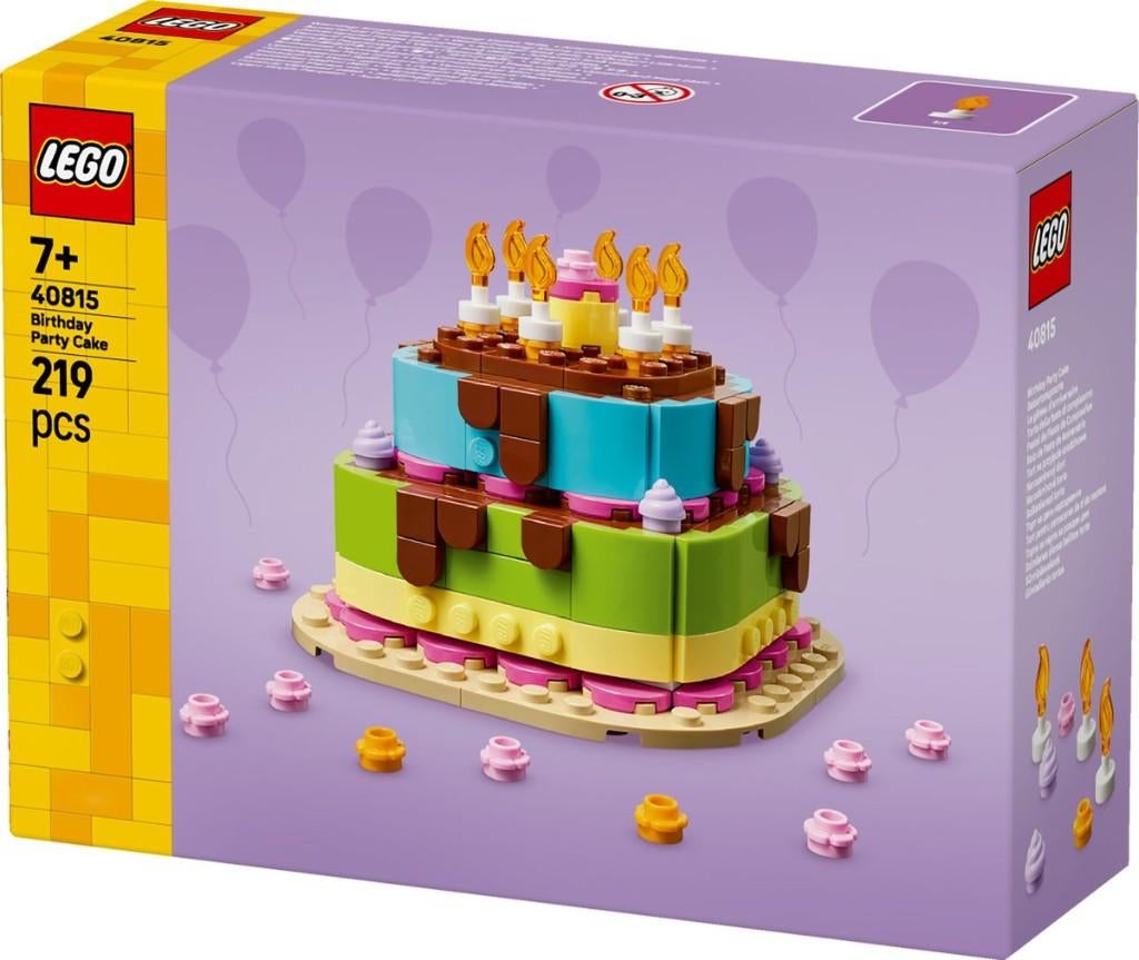 Lego 40815 Verjaardagstaart NIEUW, Lego, Lego, Nieuw, Ophalen of Verzenden