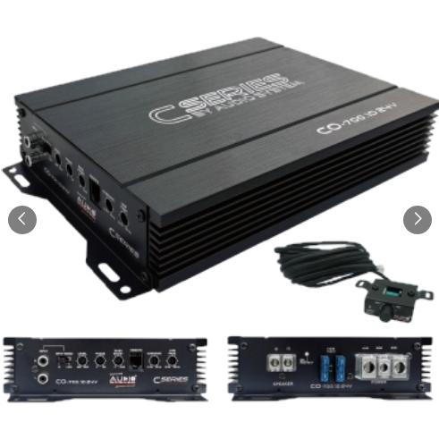 Audio System CO-700.1D 24V 700W RMS monoblok versterker, Auto diversen, Autospeakers, Info@optimount.nl, Nieuw, Ophalen of Verzenden