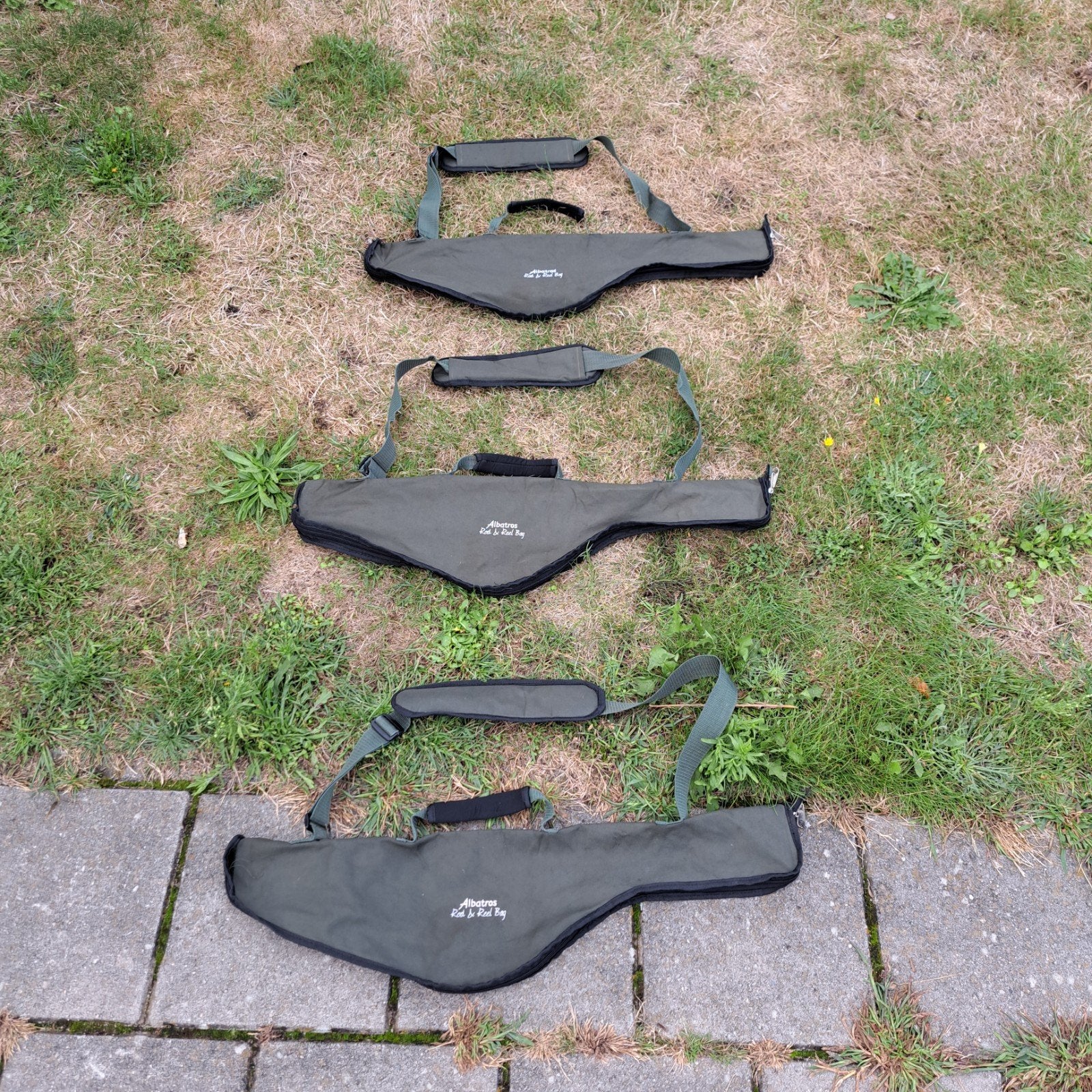 3x albatros telescoop-werphengel fouderaals €15,00, Ophalen of Verzenden, Werphengel