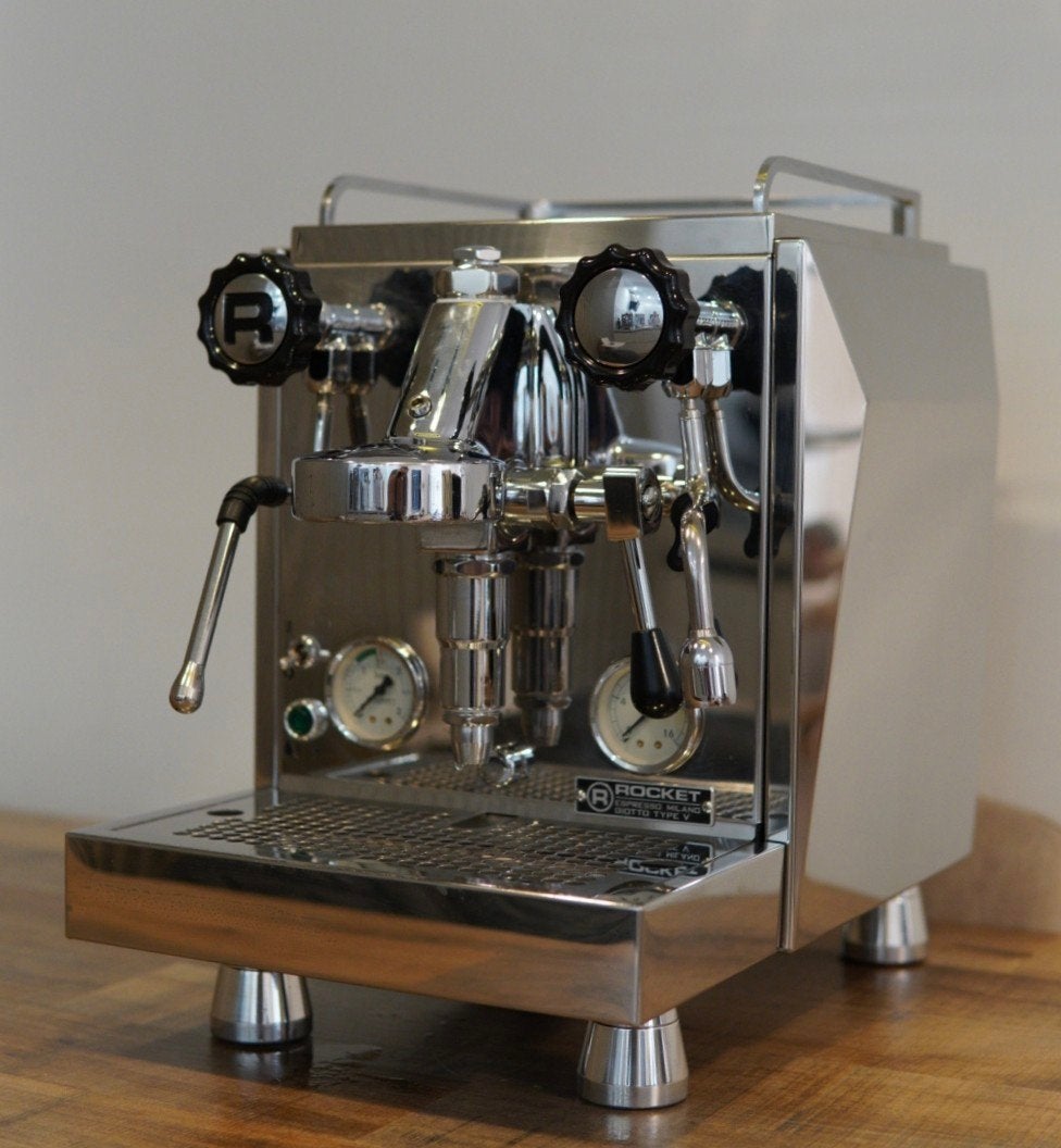 Rocket Giotto Type V – In Absolute Topstaat!, Ophalen, Espresso apparaat, Koffiebonen