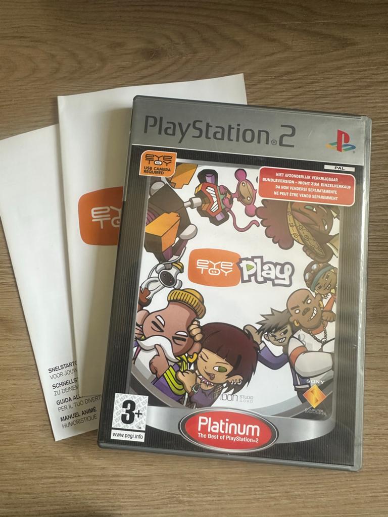 EyeToy Play Platinum - PlayStation 2 (PS2), Overige genres, Eén computer, Ophalen of Verzenden, Zo goed als nieuw