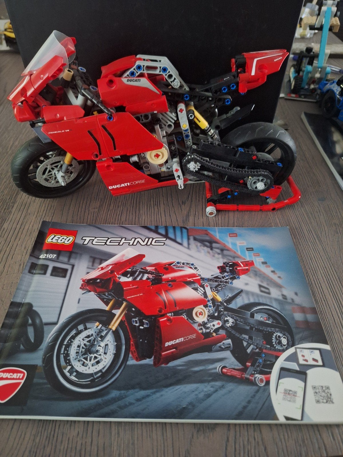 LEGO Technic Ducati Panigale V4 R - 42107, Kinderen en Baby's, Speelgoed | Duplo en Lego, Ophalen of Verzenden, Zo goed als nieuw