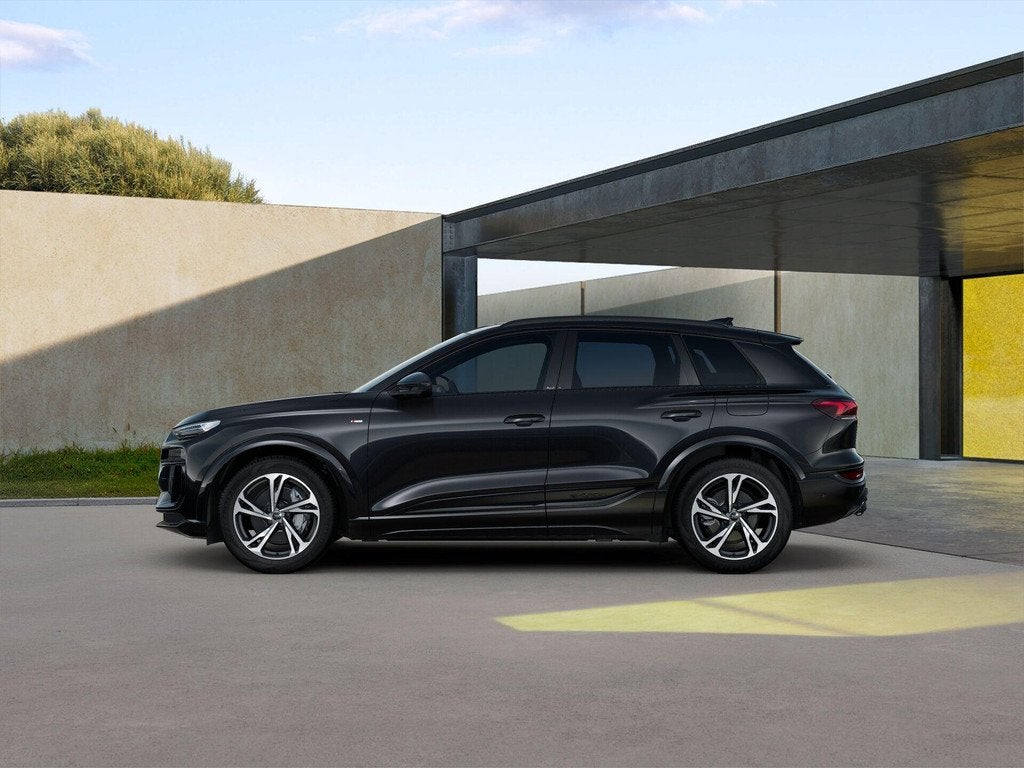 Audi Q6 e-tron 252pk S Edition 83 kWh | Panoramadak | Trekha, Auto's, Audi, Automaat, 12 maanden, Achterwielaandrijving, Zwart