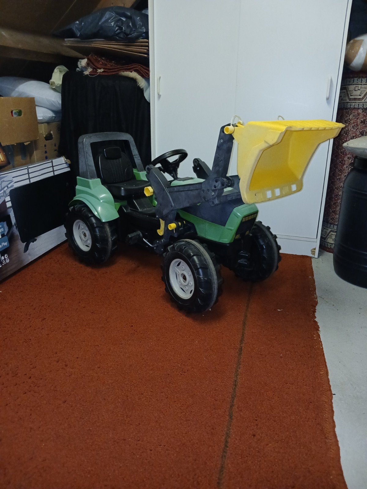 Grote speelgoed tractor., Ophalen, Gebruikt
