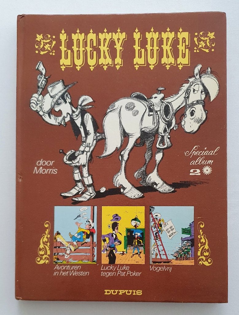 LAATSTE KANS. Lucky Luke Special Album 2 (1980), Boeken, Stripboeken, Gelezen, Eén stripboek, Ophalen of Verzenden, Dupuis