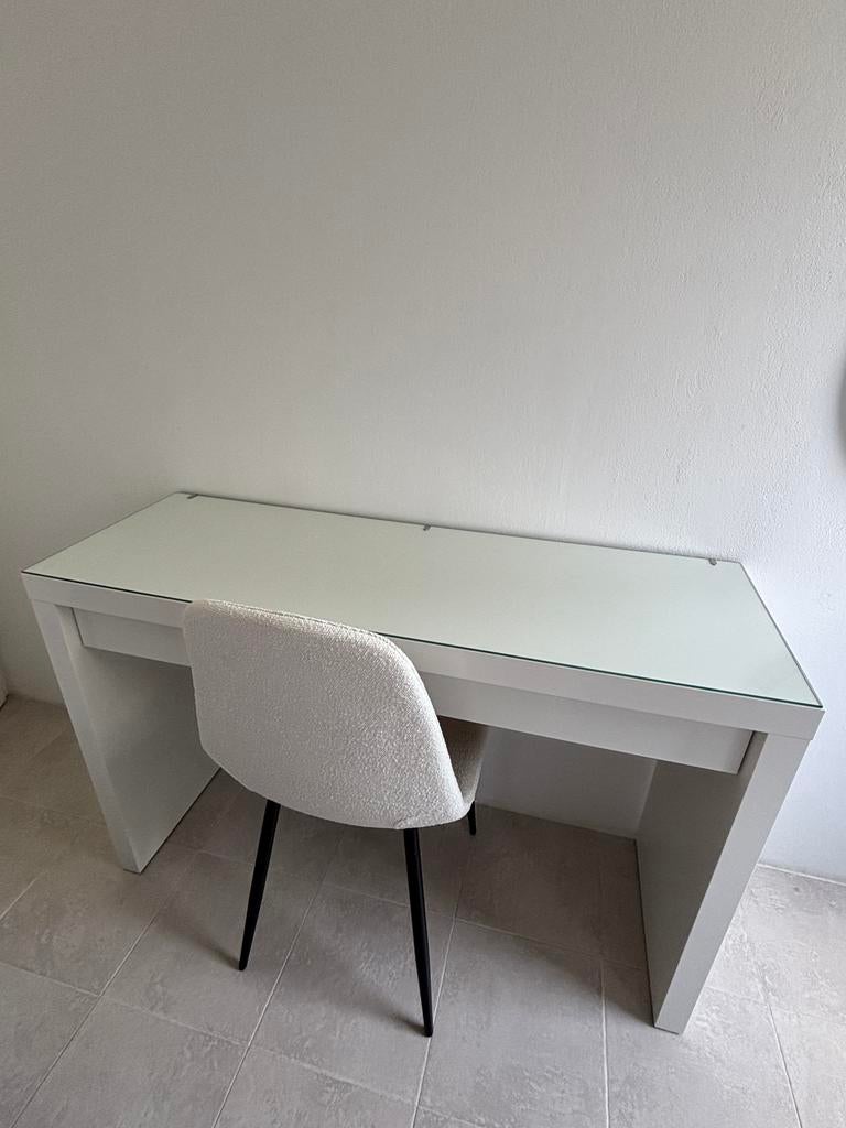 IKEA MALM toilettafel/Kaptafel (incl. Gratis stoel), Ophalen, 120 cm, Zo goed als nieuw, IKEA