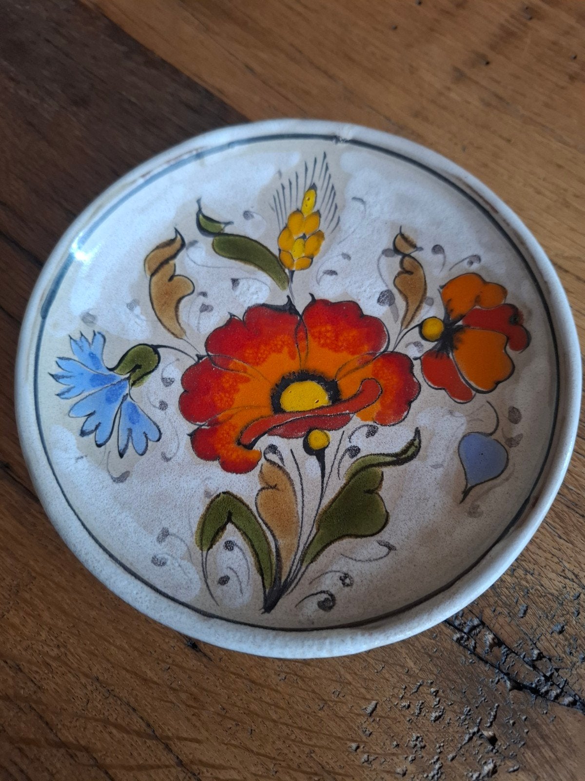 Handbeschilder wandbordje, Italiaanse kunstenaar Schiavon, Antiek en Kunst, Ophalen of Verzenden