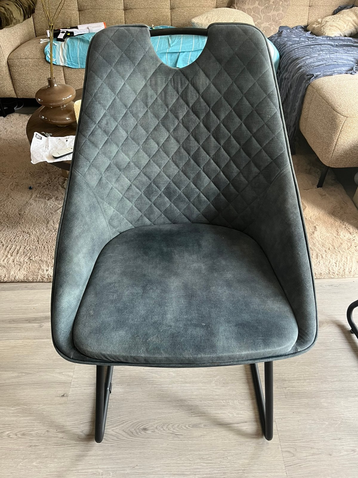 Eettafel stoelen, Huis en Inrichting, Stoelen, Ophalen, Gebruikt, Overige kleuren, Vier