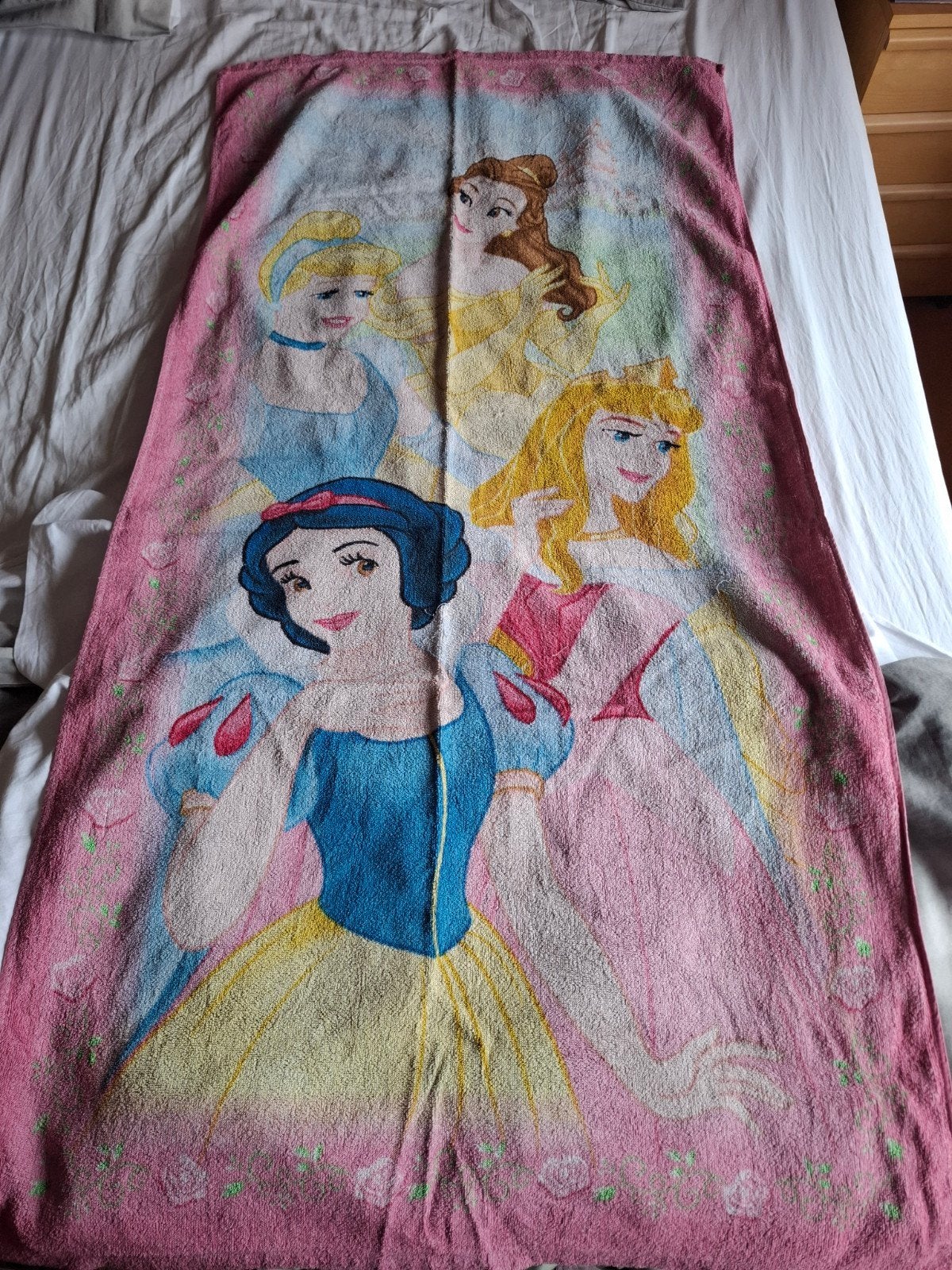 Disney Prinsessen Strandlaken/badhandoek, Ophalen of Verzenden, Gebruikt, Jongen of Meisje