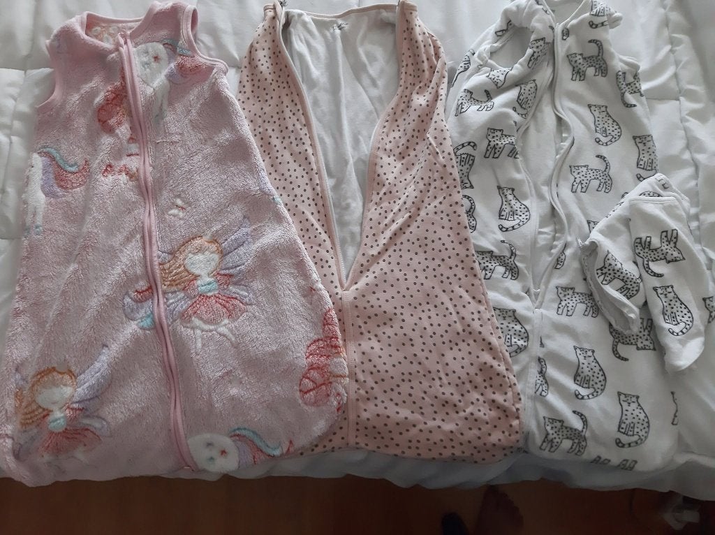 Diverse slaapzakken mt 68-80, Kinderen en Baby's, Dekens, Slaapzakjes en Inbakerproducten, Wasbaar, Zo goed als nieuw, Slaapzak