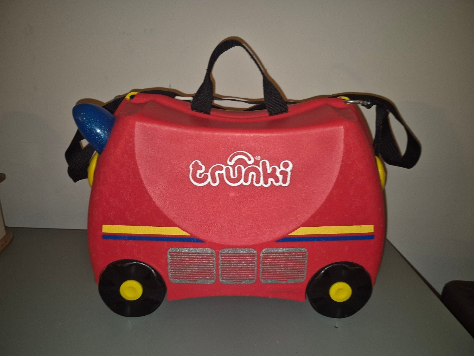 trunki koffer brandweer, Ophalen, Gebruikt