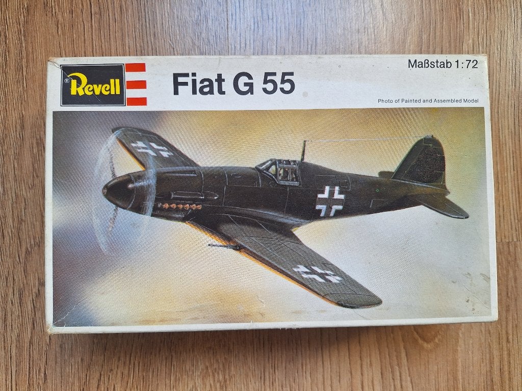 1:72 1/72 Revell Fiat G 55, 1:72 tot 1:144, Revell, Ophalen of Verzenden, Zo goed als nieuw
