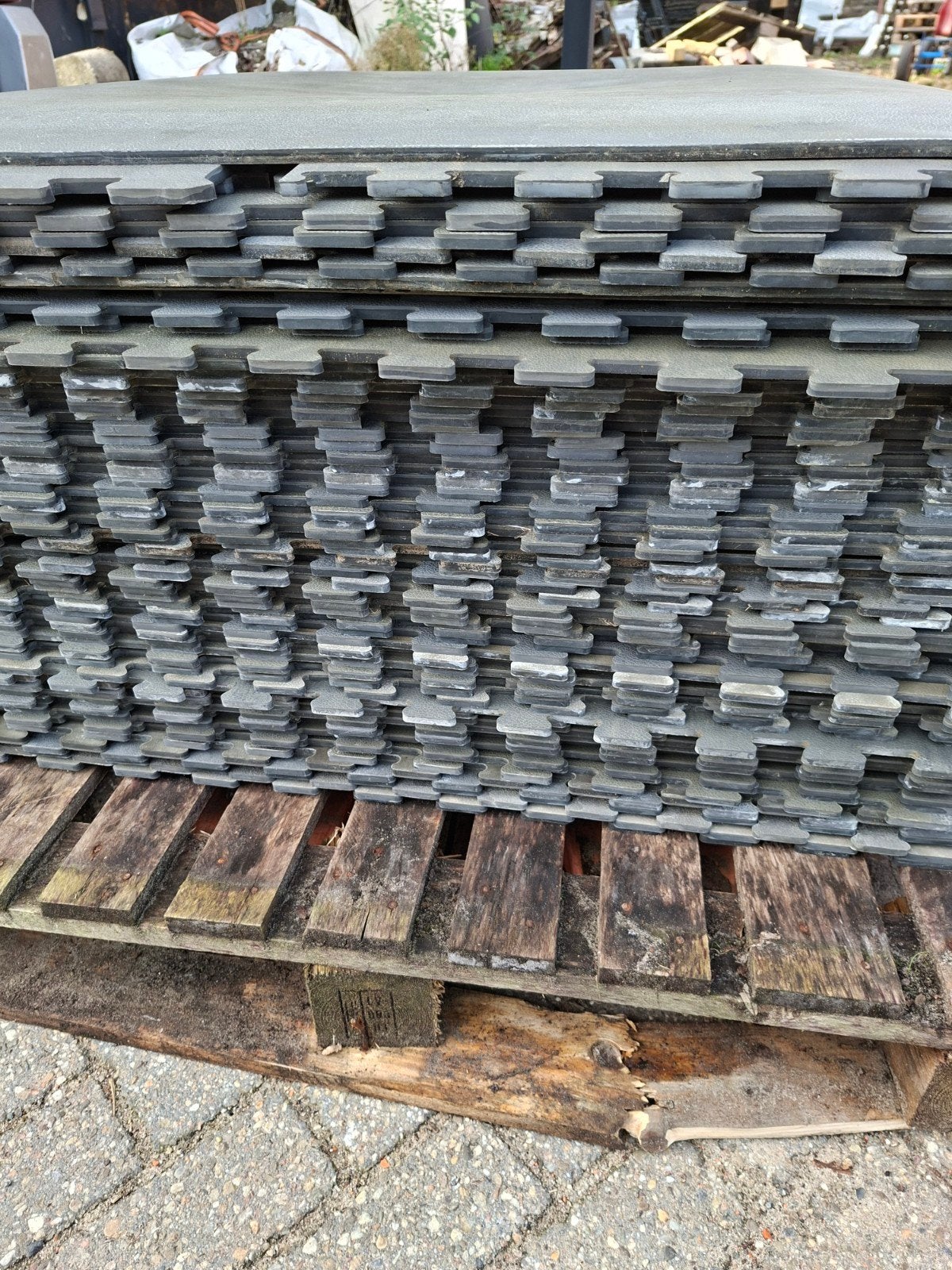 57 m2 pavigym matten kliktegels pvc tegels werkplaats vloer, Ophalen, 60 cm of meer, 10 m² of meer, Vloertegels