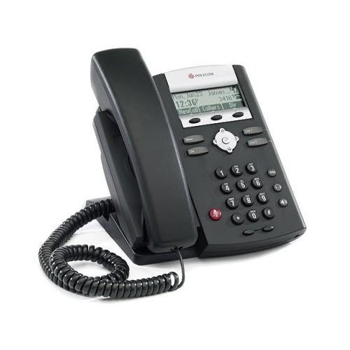 Polycom SoundPoint IP 331 VoiP Telefoon voor 2 lijnen metPoe, Ophalen of Verzenden, Gebruikt