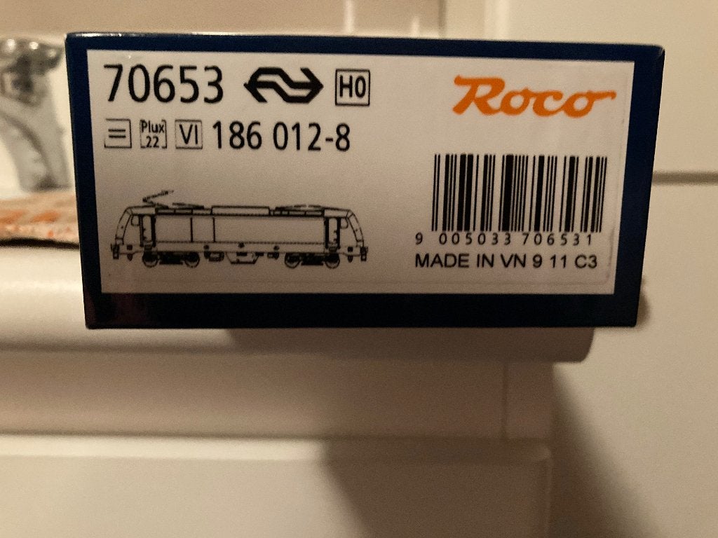 NS 186 van Roco nieuw in doos, Analoog, Nieuw, Ophalen of Verzenden, Roco